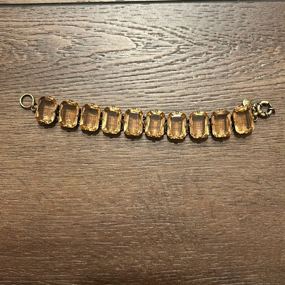 Jcrew Rectangular Stone bracelet